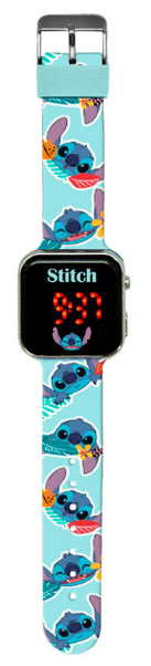 Disney Stitch Orologio da Polso Digitale LED